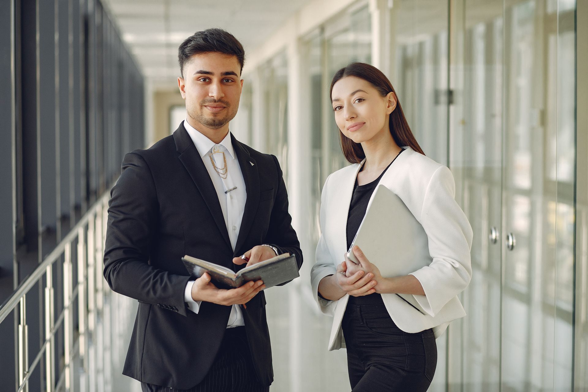 Magnastrategy advisors in a modern office